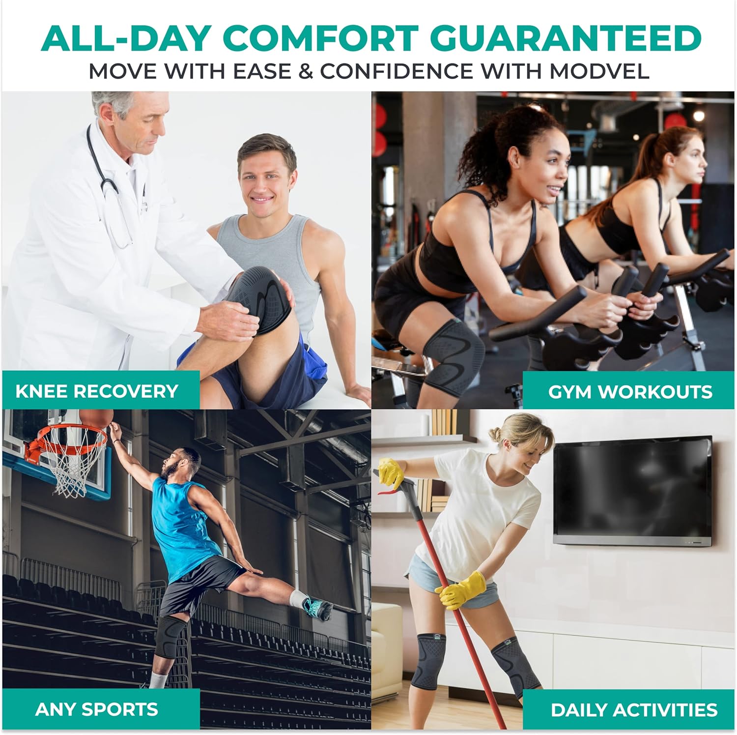 Modvel Compression Knee Brace